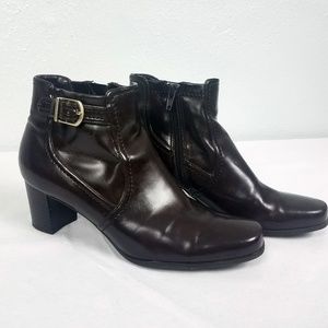 East 5th Vegan Buckle Women's Ankle Boots Shoes